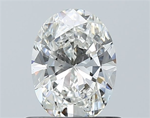 Foto Diamante Natural 0.70 quilates, Ovalado , Color G, claridad VS1 y certificado GIA de