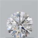 Diamante Natural 0.53 quilates, Redondo , Color G, claridad VVS1 y certificado GIA
