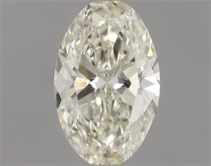 Picture of Natural Diamond 0.41 Carats, Oval with  Cut, L Color, SI1 Clarity and Certified by GIA