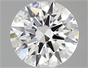 Del inventario de diamantes de laboratorio, 1.02 quilates, Redondo , Color D, claridad VS2 y certificado IGI