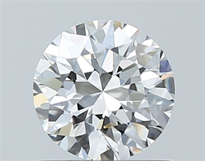 Picture of Natural Diamond 0.70 Carats, Round with Very Good Cut, G Color, VVS1 Clarity and Certified by GIA