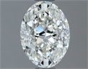 Diamante Natural 1.23 quilates, Ovalado , Color G, claridad SI1 y certificado IGI