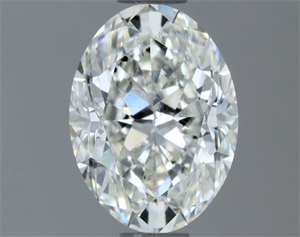 Foto Diamante Natural 1.23 quilates, Ovalado , Color G, claridad SI1 y certificado IGI de