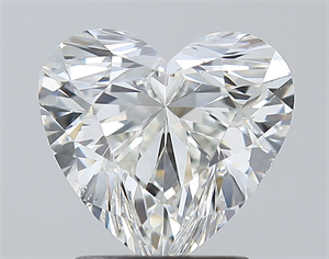 Picture of Natural Diamond 2.01 Carats, Heart with  Cut, H Color, SI1 Clarity and Certified by GIA