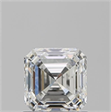 Diamante Natural 1.03 quilates, Asscher , Color H, claridad VS2 y certificado GIA