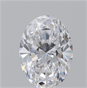 Diamante Natural 1.01 quilates, Ovalado , Color D, claridad VS2 y certificado GIA