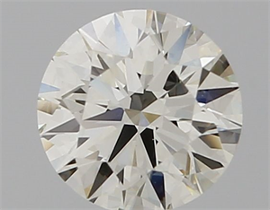 Picture of Natural Diamond 0.50 Carats, Round with Excellent Cut, J Color, VVS1 Clarity and Certified by IGI