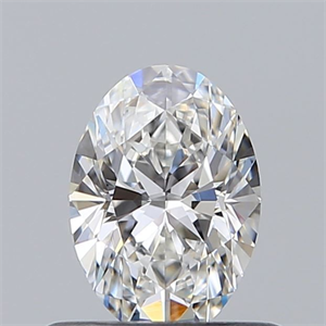 Picture of Natural Diamond 0.50 Carats, Oval with  Cut, E Color, VS1 Clarity and Certified by GIA