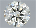 Diamante Natural 0.70 quilates, Redondo , Color M, claridad SI1 y certificado GIA