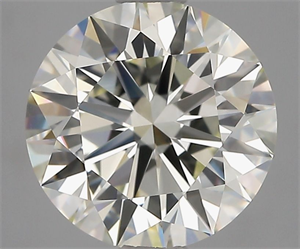 Picture of Natural Diamond 3.53 Carats, Round with Excellent Cut, L Color, VS1 Clarity and Certified by GIA