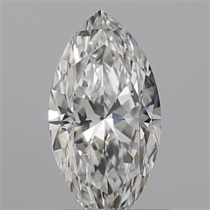 Picture of Natural Diamond 0.18 Carats, Marquise with  Cut, E Color, SI1 Clarity and Certified by GIA