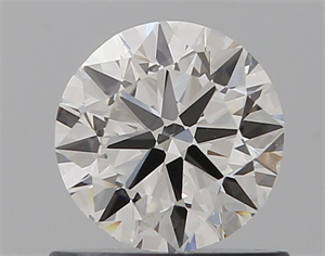 Picture of Natural Diamond 0.70 Carats, Round with Very Good Cut, H Color, VS2 Clarity and Certified by GIA