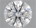 Diamante Natural 0.71 quilates, Redondo , Color G, claridad VS2 y certificado GIA