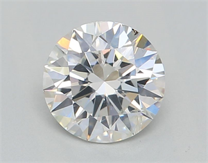 Picture of Natural Diamond 0.71 Carats, Round with Excellent Cut, H Color, I1 Clarity and Certified by GIA