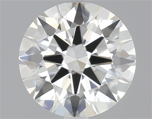 Picture of Natural Diamond 0.71 Carats, Round with Excellent Cut, H Color, IF Clarity and Certified by IGI