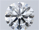 Natural Diamond 0.70 Carats, Round with Very Good Cut, E Color, SI1 Clarity and Certified by GIA
