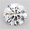 Lab Grown Diamond 4.87 Carats, Round with Ideal Cut, D Color, IF Clarity and Certified by IGI