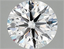 Del inventario de diamantes de laboratorio, 2.07 quilates, Redondo , Color E, claridad VS1 y certificado IGI