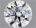 Diamante Natural 0.80 quilates, Redondo , Color D, claridad VS2 y certificado GIA