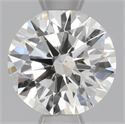 Diamante Natural 0.54 quilates, Redondo , Color K, claridad SI1 y certificado GIA