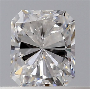 Foto Diamante Natural 0.40 quilates, Radiante , Color D, claridad SI1 y certificado GIA de