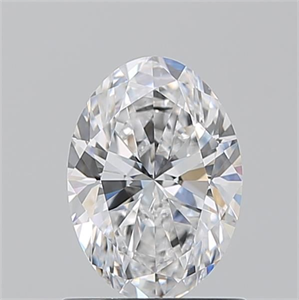 Picture of Natural Diamond 1.01 Carats, Oval with  Cut, E Color, VS2 Clarity and Certified by GIA