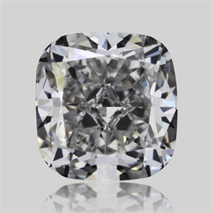 Picture of Natural Diamond 0.50 Carats, Cushion with  Cut, D Color, VVS2 Clarity and Certified by GIA