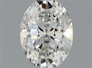 Picture of Natural Diamond 0.41 Carats, Oval with  Cut, G Color, VS2 Clarity and Certified by GIA
