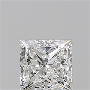 Picture of Natural Diamond 1.02 Carats, Princess with  Cut, G Color, VS1 Clarity and Certified by GIA