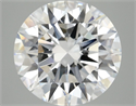 Lab Grown Diamond 6.16 Carats, Round with Ideal Cut, E Color, VVS2 Clarity and Certified by IGI