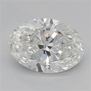 Picture of Natural Diamond 1.20 Carats, Oval with  Cut, F Color, SI2 Clarity and Certified by GIA