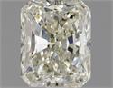 Natural Diamond 1.50 Carats, Radiant with  Cut, L Color, SI2 Clarity and Certified by GIA
