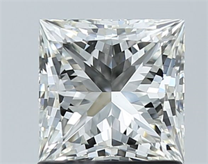 Foto Diamante Natural 1.22 quilates, Princesa , Color I, claridad VS1 y certificado GIA de