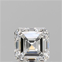 Diamante Natural 0.70 quilates, Asscher , Color G, claridad VVS1 y certificado GIA