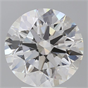 Lab Grown Diamond 4.09 Carats, Round with Ideal Cut, E Color, VS1 Clarity and Certified by IGI