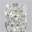 Natural Diamond 3.01 Carats, Radiant with  Cut, I Color, VS1 Clarity and Certified by GIA