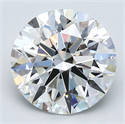 Diamante Natural 3.01 quilates, Redondo , Color G, claridad VS2 y certificado GIA