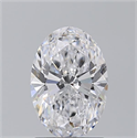 Diamante Natural 1.50 quilates, Ovalado , Color D, claridad IF y certificado GIA