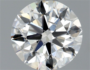 Picture of Natural Diamond 1.01 Carats, Round with Excellent Cut, F Color, SI2 Clarity and Certified by GIA