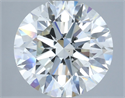 Natural Diamond 3.01 Carats, Round with Excellent Cut, I Color, VS2 Clarity and Certified by IGI