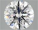 Del inventario de diamantes de laboratorio, 3.05 quilates, Redondo , Color D, claridad VVS2 y certificado IGI