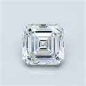 Natural Diamond 5.06 Carats, Asscher with  Cut, G Color, VS1 Clarity and Certified by GIA