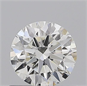 Natural Diamond 0.70 Carats, Round with Excellent Cut, G Color, VVS1 Clarity and Certified by GIA