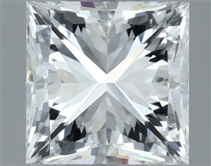Foto Diamante Natural 1.01 quilates, Princesa , Color G, claridad VVS2 y certificado GIA de