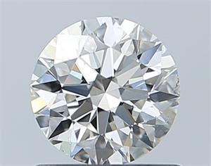 Picture of Natural Diamond 0.70 Carats, Round with Excellent Cut, G Color, SI1 Clarity and Certified by GIA