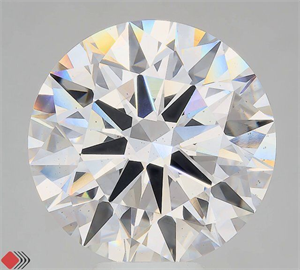 Picture of Lab Grown Diamond 10.07 Carats, Round with Ideal Cut, E Color, VS2 Clarity and Certified by IGI