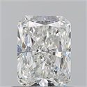 Diamante Natural 0.73 quilates, Radiante , Color H, claridad VS2 y certificado GIA