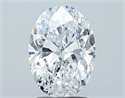 Diamante Natural 2.00 quilates, Ovalado , Color D, claridad SI2 y certificado GIA