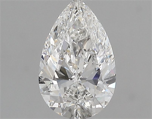 Foto Diamante Natural 0.80 quilates, De pera , Color G, claridad SI2 y certificado GIA de