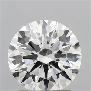 Picture of Lab Grown Diamond 1.30 Carats, Round with Excellent Cut, D Color, VVS2 Clarity and Certified by IGI